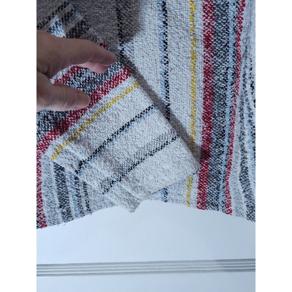 Earthbound Trading Co Baja Hoodie Striped Pullover Sweatshirt Medium Cotton Blen - Picture 14 of 14